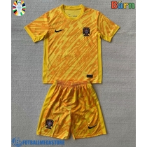 Fotballdrakt Barn Portugal Keeper Hjemmedraktsett EM 2024 Kortermet (+ Korte bukser)